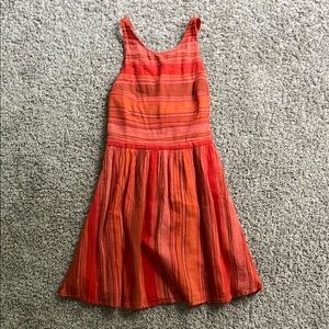 Vibrant Orange Roxy Dress